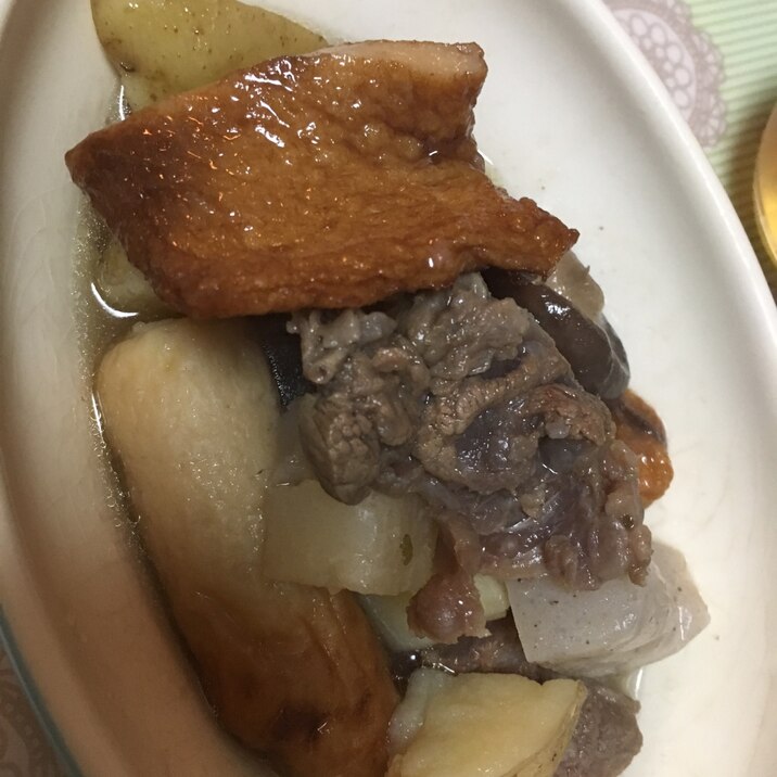 牛すじでおでん